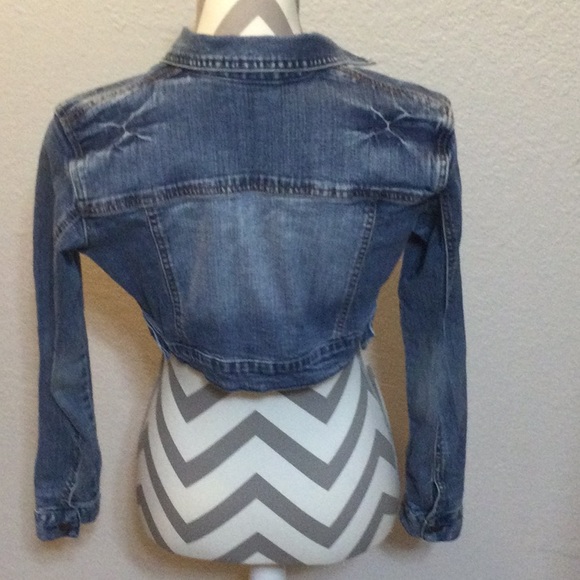 Rue 21 denim jacket size Medium - Picture 2 of 7
